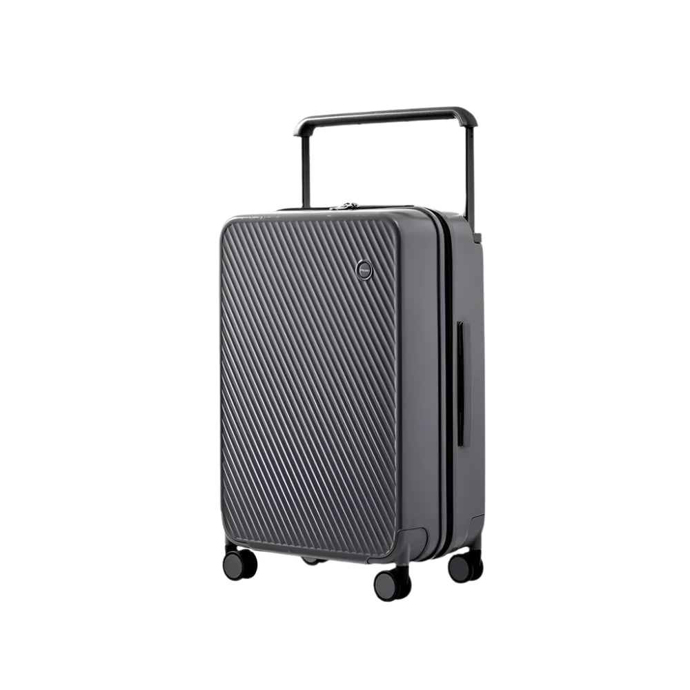 Valise de voyage à poignée large, roues tournantes, PC TSA, serrure, 20, 24 pouces