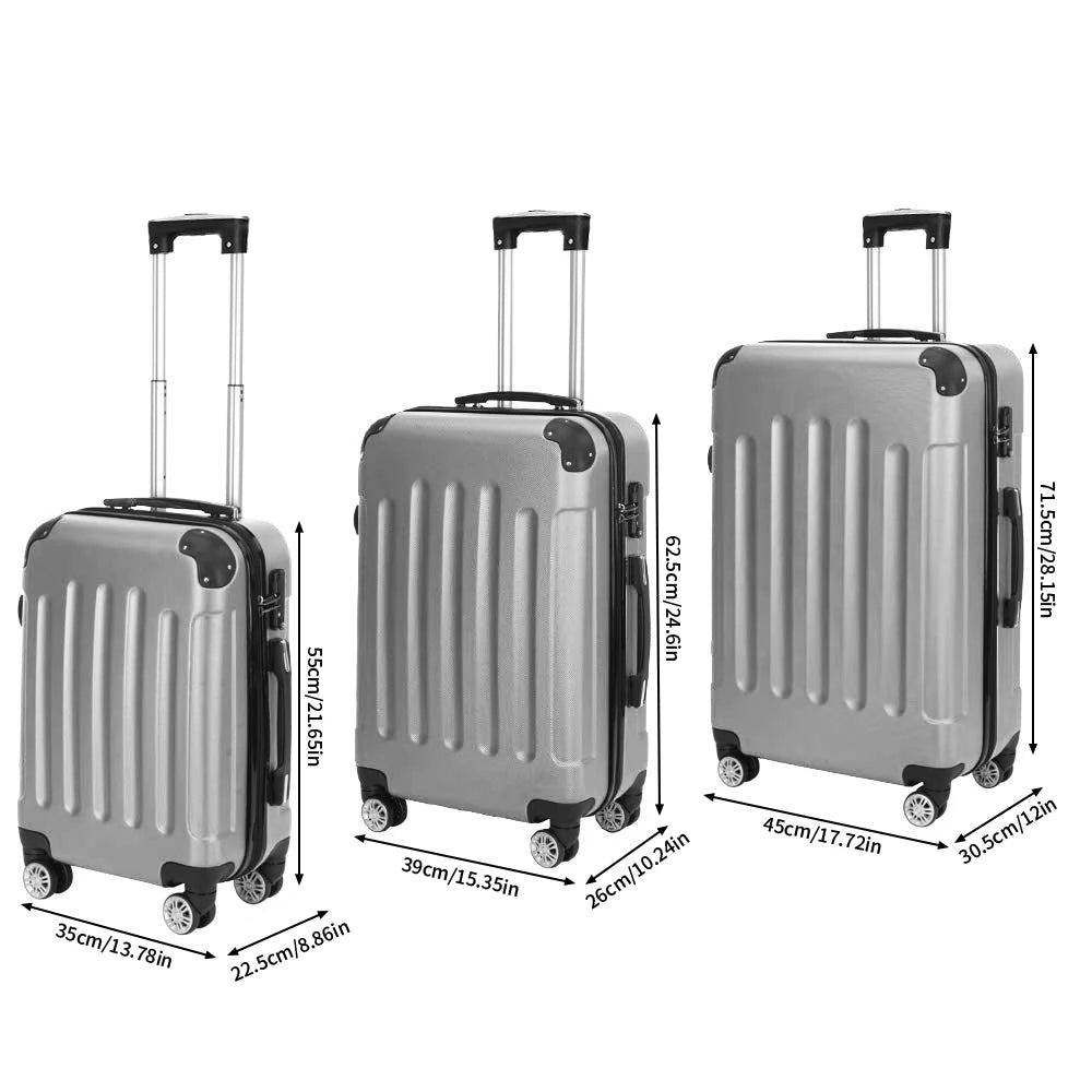 Ensemble de bagages 3 pièce de haute qualité