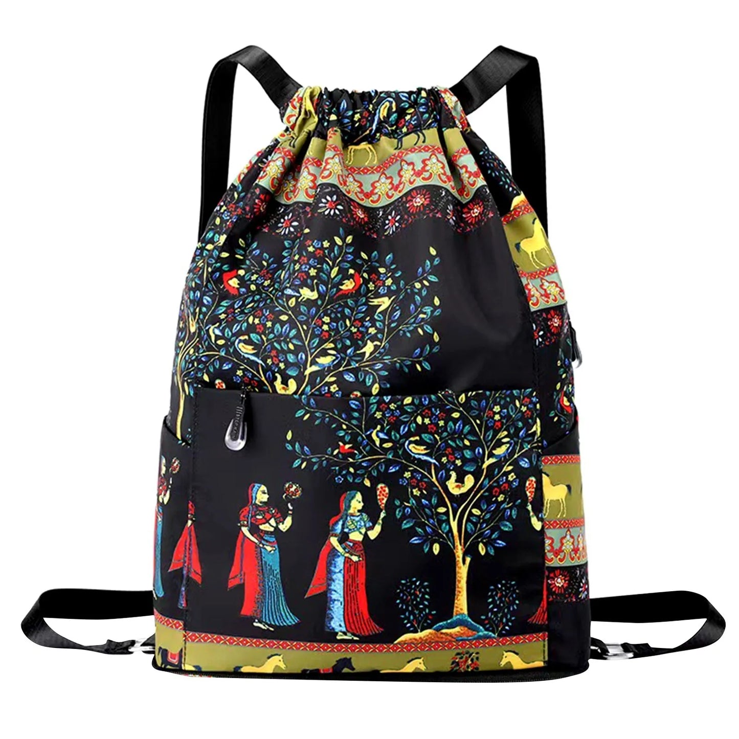 Cordon pliable grande capacité séparation sèche-humide voyage Sport sac à dos léger sac De Sport femmes Bolso De Hombro nouveau