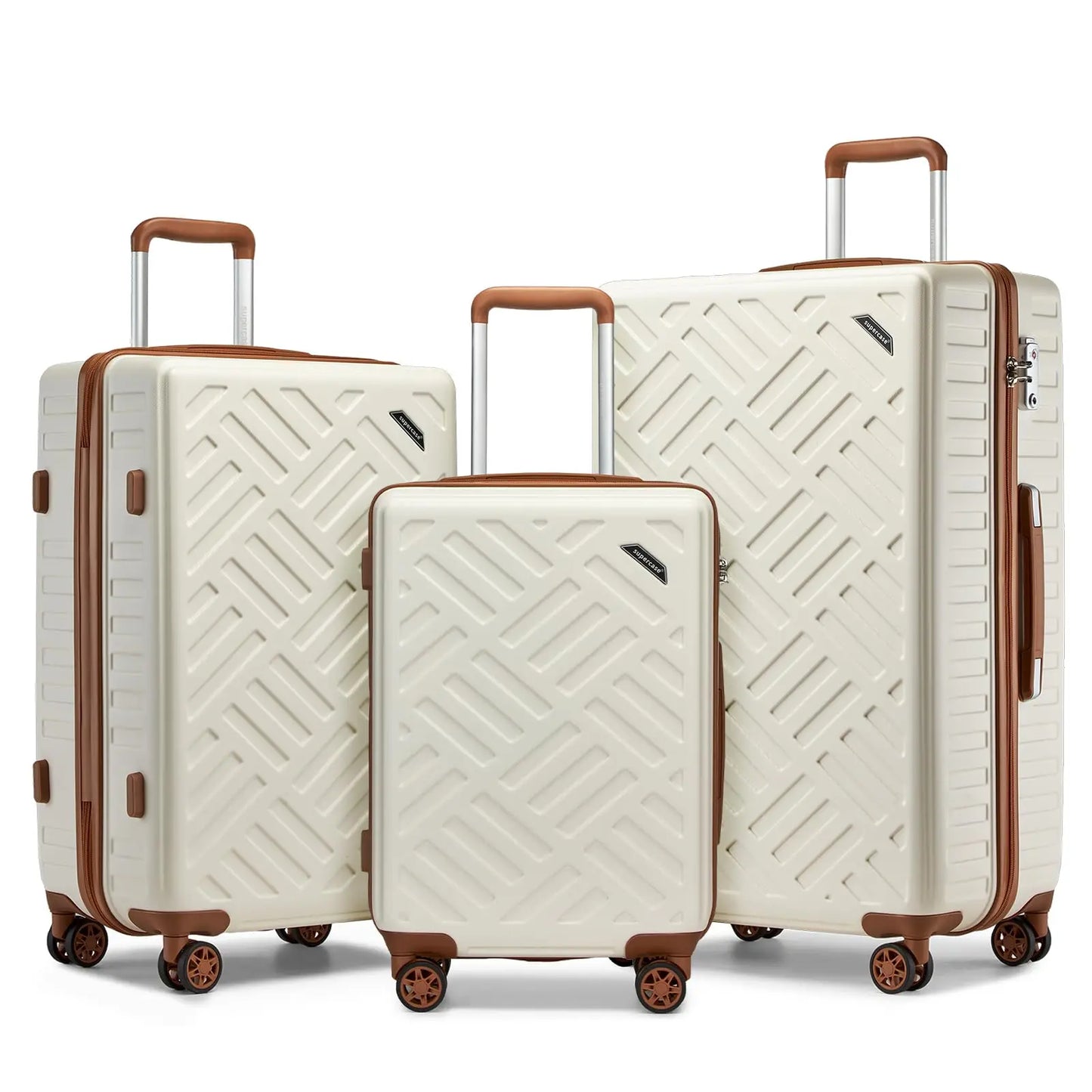 Ensemble de bagages 3 pièces haut de gamme en PC