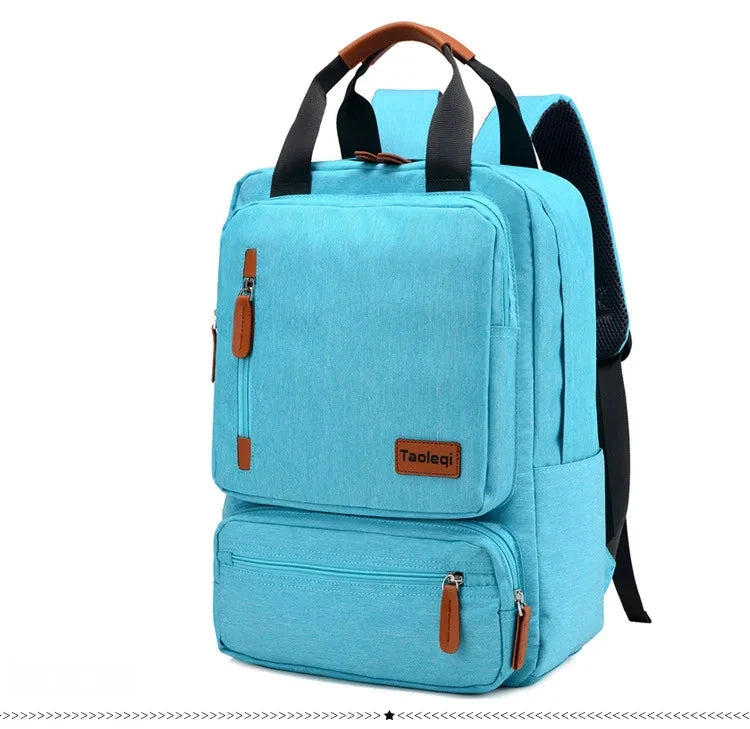 Sac à dos de voyage en toile pour hommes et femmes, sacs pour ordinateur portable décontractés, sac à dos de grande capacité, sac de livre scolaire pour adolescent, mode