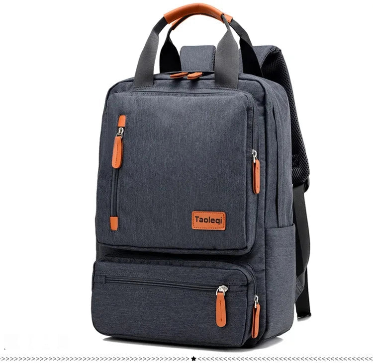 Sac à dos de voyage en toile pour hommes et femmes, sacs pour ordinateur portable décontractés, sac à dos de grande capacité, sac de livre scolaire pour adolescent, mode