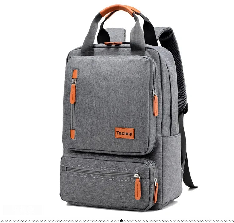 Sac à dos de voyage en toile pour hommes et femmes, sacs pour ordinateur portable décontractés, sac à dos de grande capacité, sac de livre scolaire pour adolescent, mode
