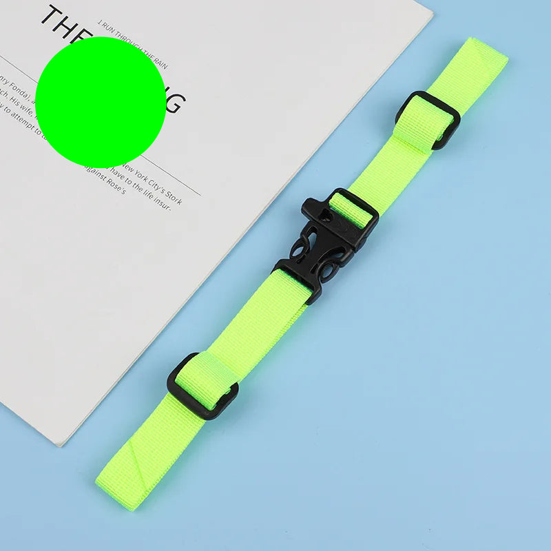 Harnais de sangle pour sac à dos vert