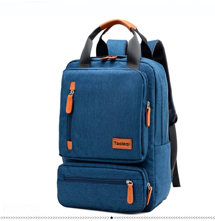 Sac à dos de voyage en toile pour hommes et femmes, sacs pour ordinateur portable décontractés, sac à dos de grande capacité, sac de livre scolaire pour adolescent, mode