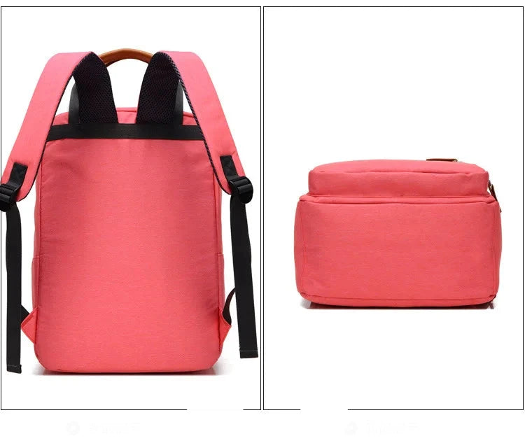 Sac à dos de voyage en toile pour hommes et femmes, sacs pour ordinateur portable décontractés, sac à dos de grande capacité, sac de livre scolaire pour adolescent, mode