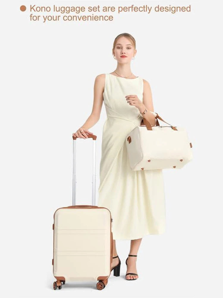 Ensemble de valise et sac, 2 Pièces