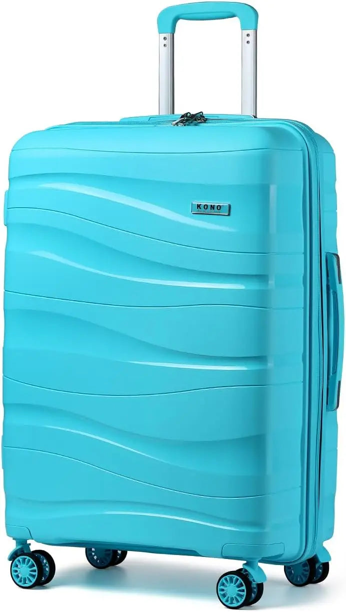 Valise à roulettes légère avec serrure TSA