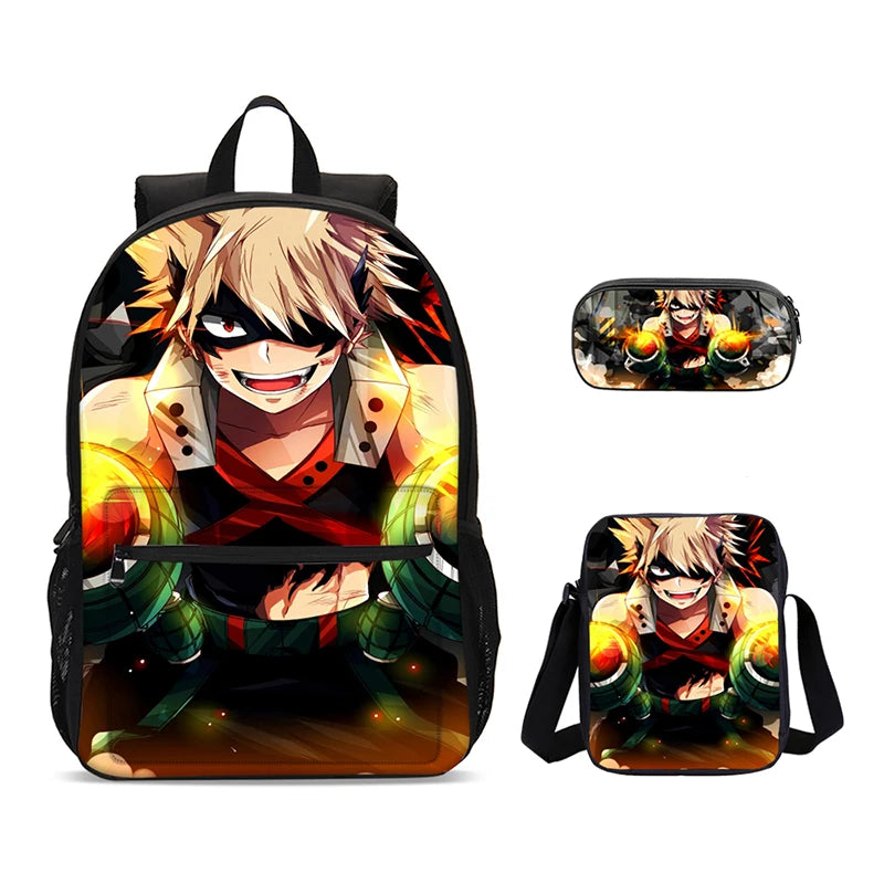 My Hero Academia school backpack