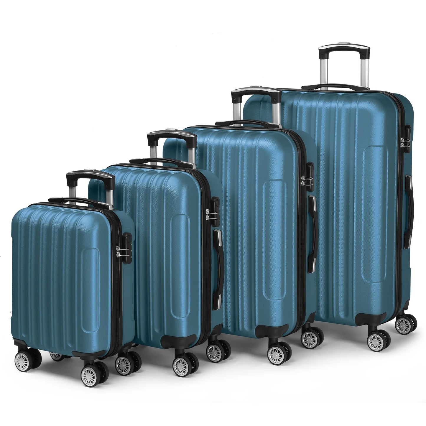 ABS luggage, 4 pieces per set