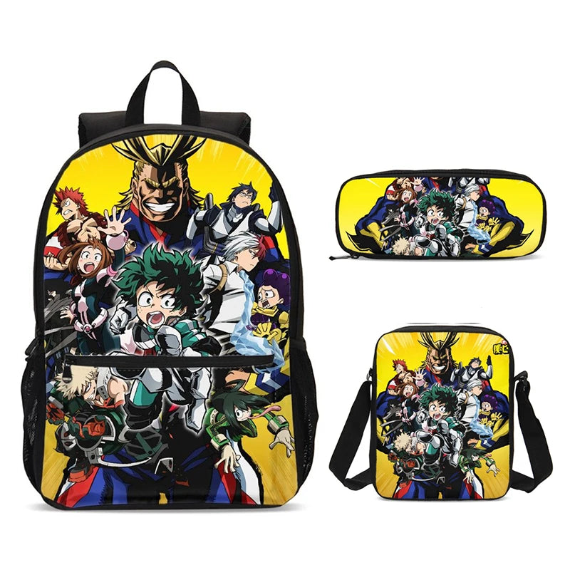 My Hero Academia school backpack