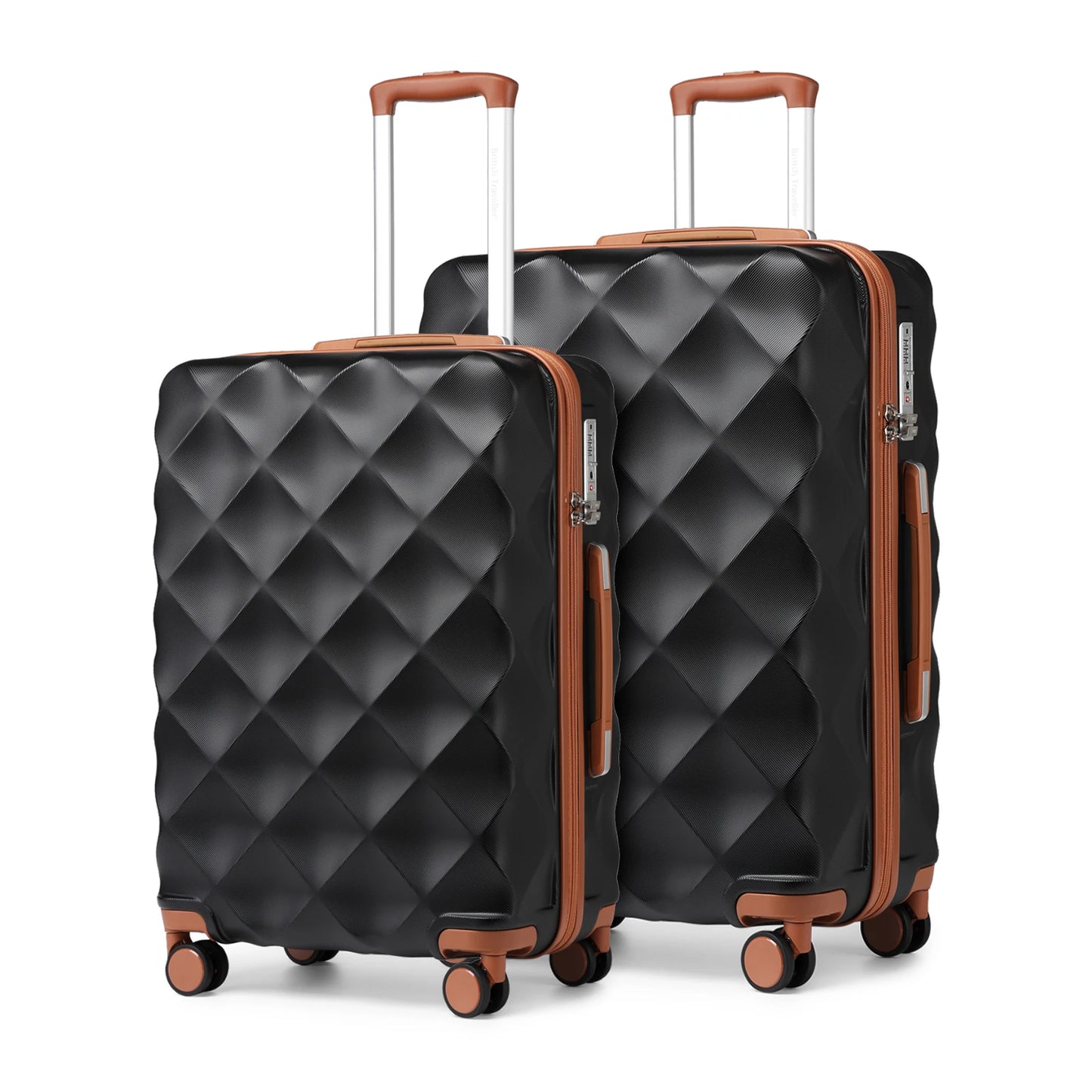 2-piece suitcase set with free shipping