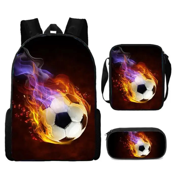 sac de voyage ensemble 3 pieces football