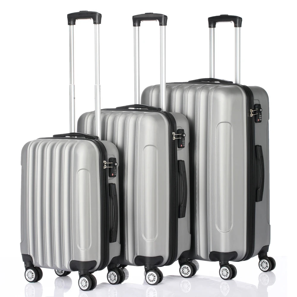 Valise, 3 pièces légère en ABS