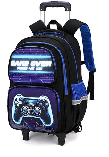 Sac d'école, Trolley avec console de jeu