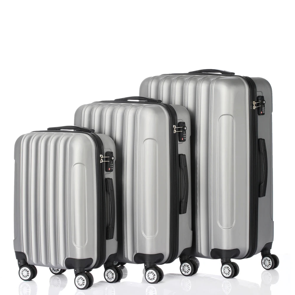 Valise, 3 pièces légère en ABS