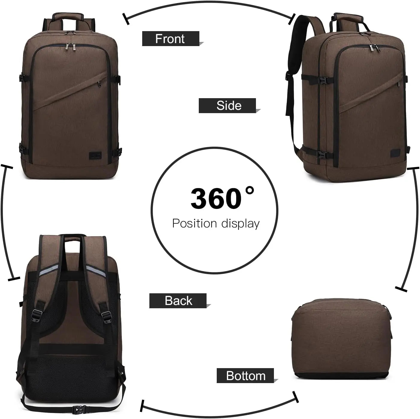 Sac à dos de voyage 38L