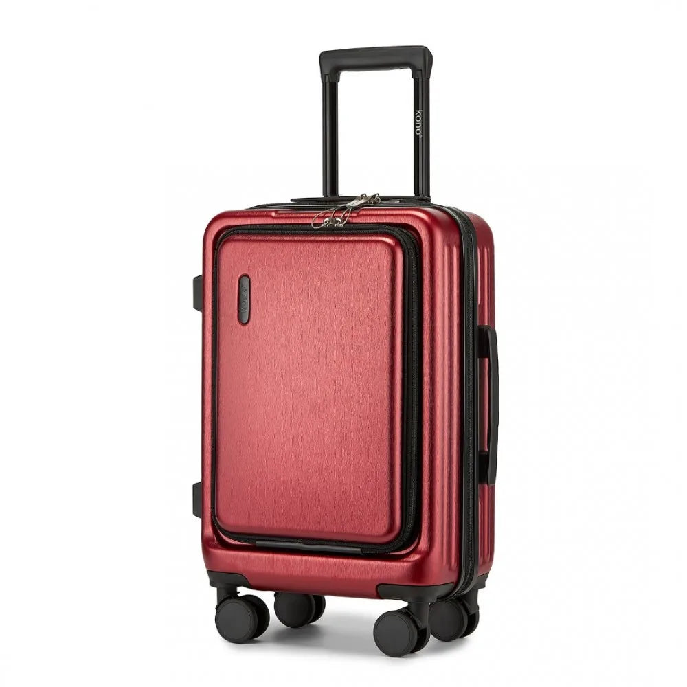 Valise avec 4 roues tournantes et poignée télescopique