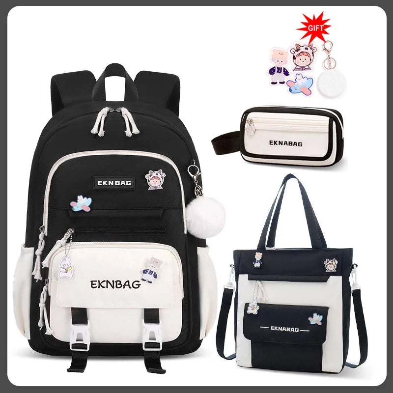 ensemble de sac a dos noir pour garcons