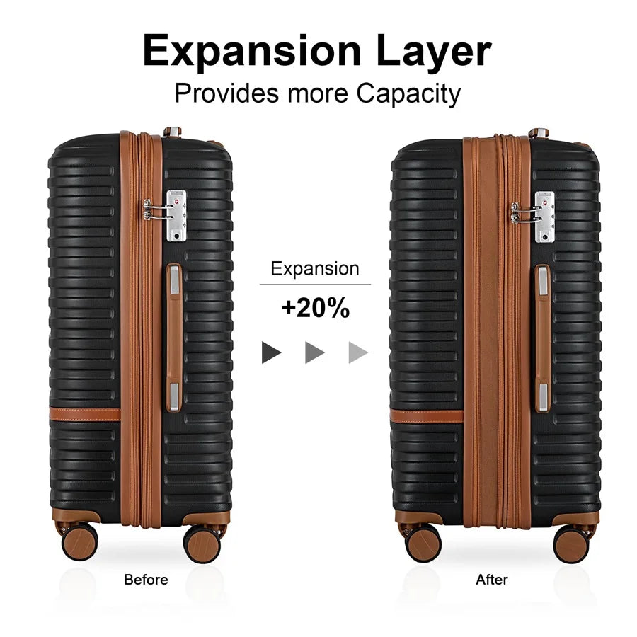 ensemble de bagages extensible pour 20 %