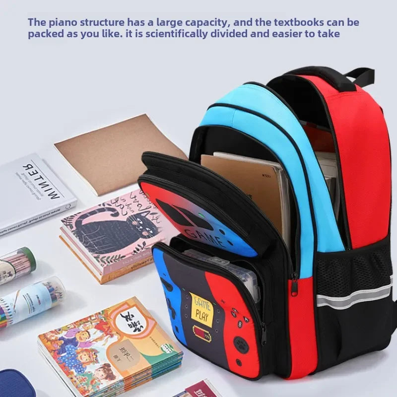 Sac d'école, Trolley avec console de jeu