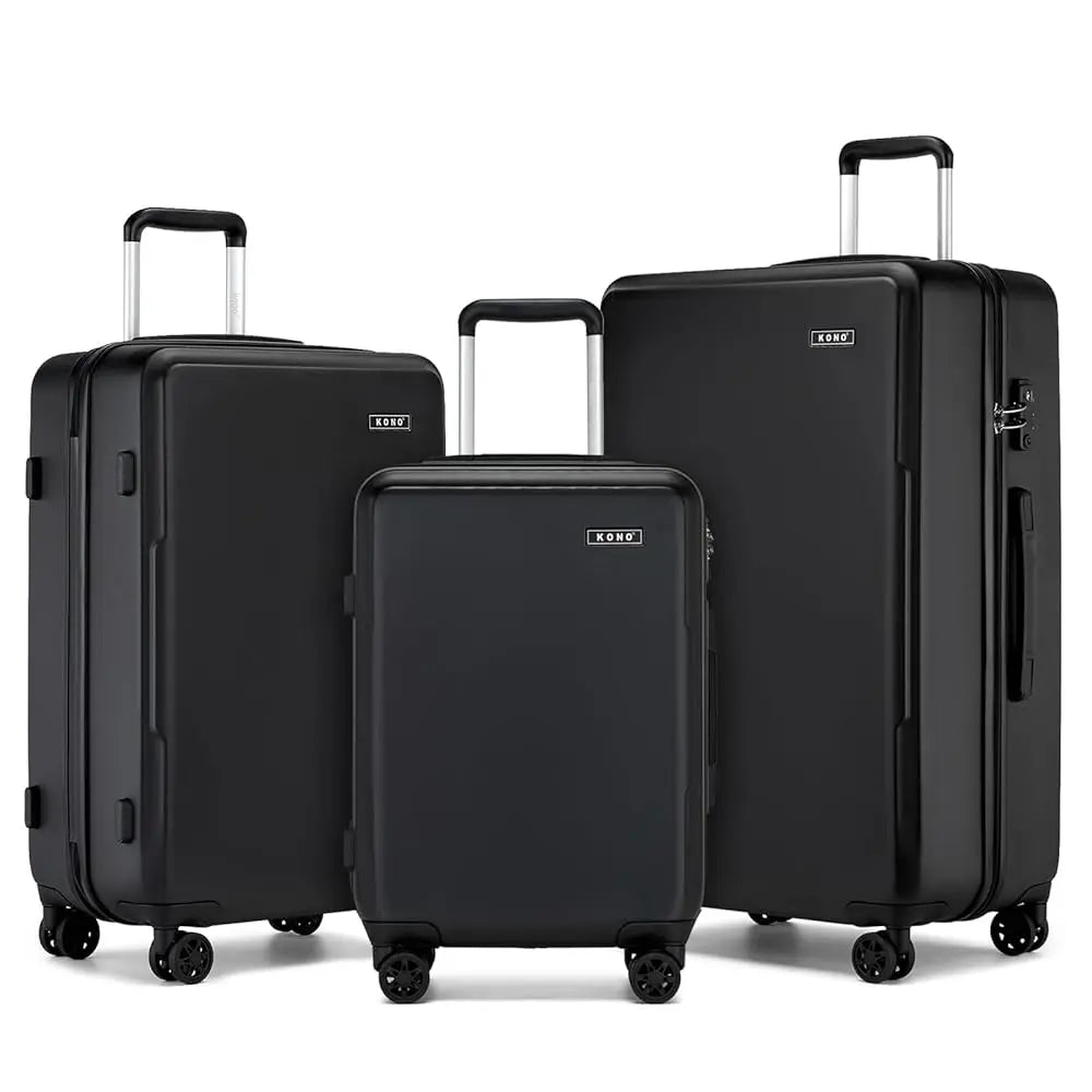 Lightweight, hard-shell suitcase, 3 pieces