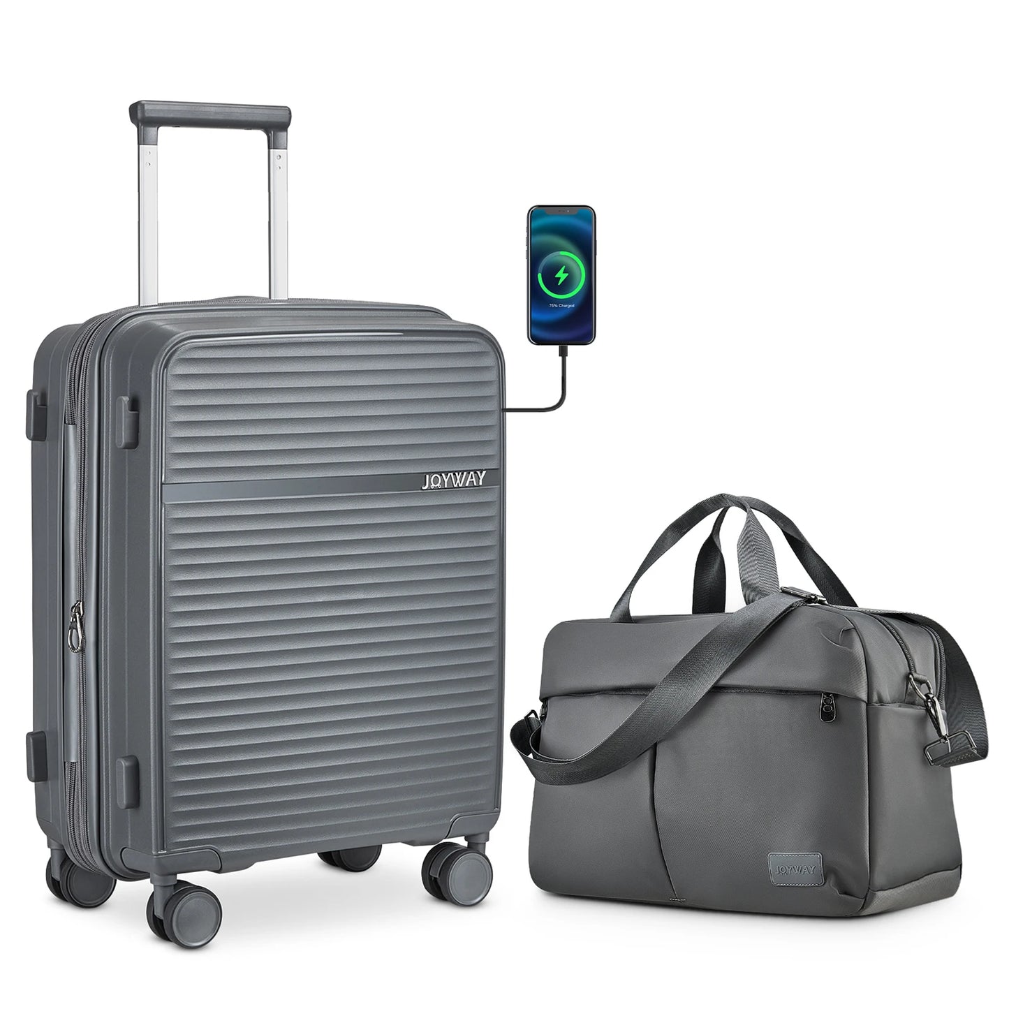 Ensemble de bagages à main et valise durable