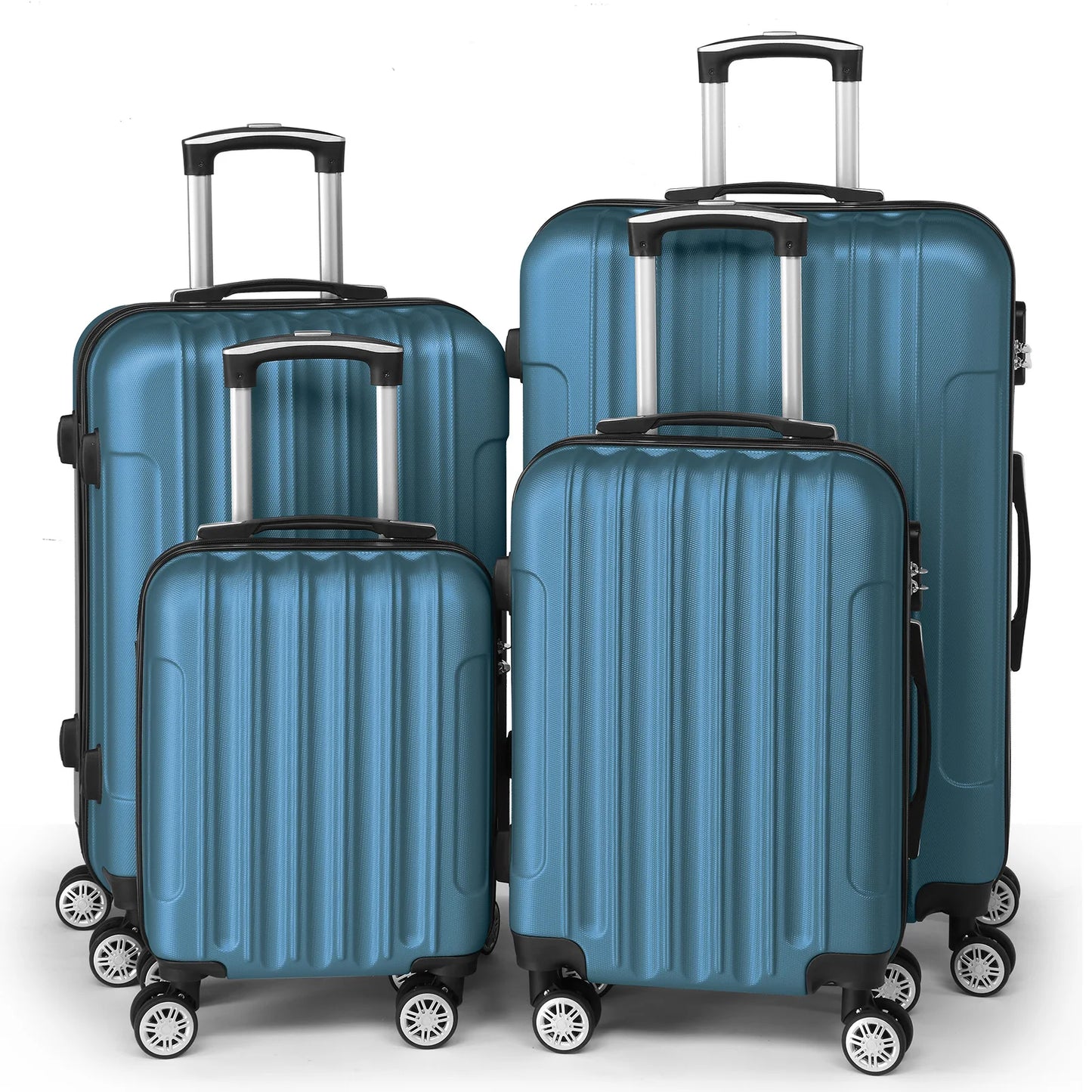 ABS luggage, 4 pieces per set
