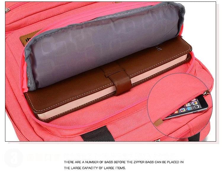 Sac à dos de voyage en toile pour hommes et femmes, sacs pour ordinateur portable décontractés, sac à dos de grande capacité, sac de livre scolaire pour adolescent, mode