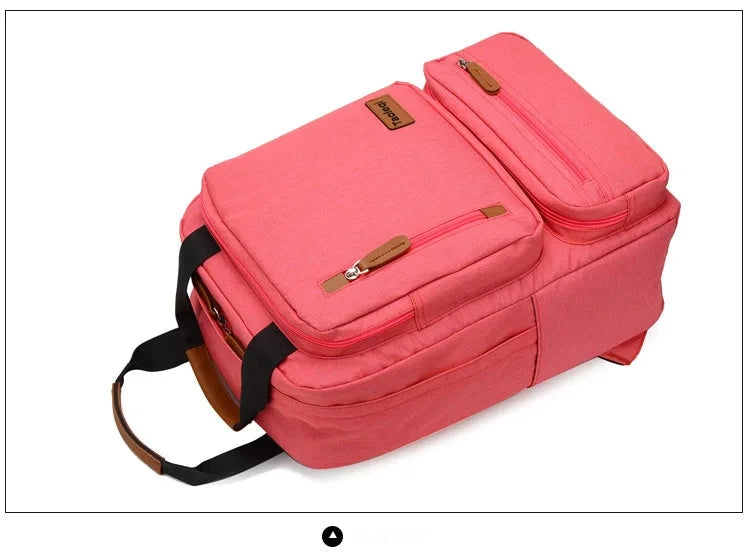 Sac à dos de voyage en toile pour hommes et femmes, sacs pour ordinateur portable décontractés, sac à dos de grande capacité, sac de livre scolaire pour adolescent, mode