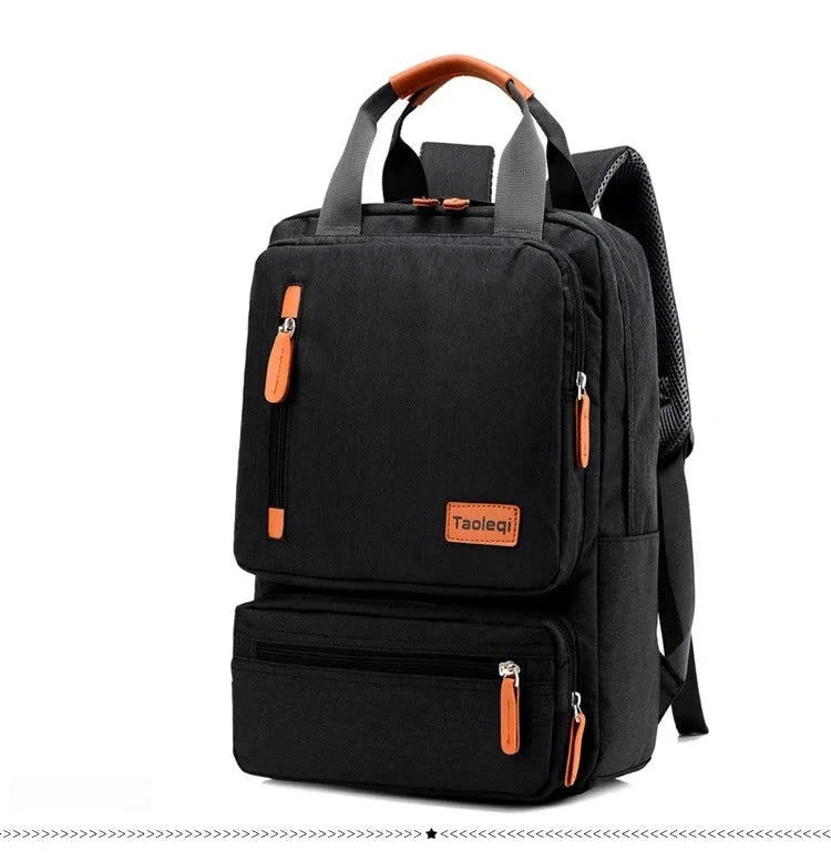 Sac à dos de voyage en toile pour hommes et femmes, sacs pour ordinateur portable décontractés, sac à dos de grande capacité, sac de livre scolaire pour adolescent, mode