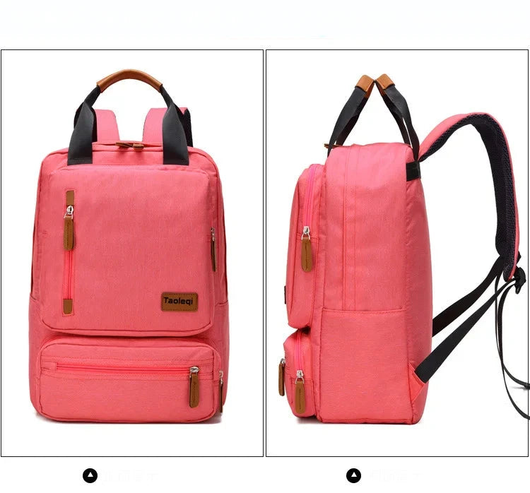Sac à dos de voyage en toile pour hommes et femmes, sacs pour ordinateur portable décontractés, sac à dos de grande capacité, sac de livre scolaire pour adolescent, mode