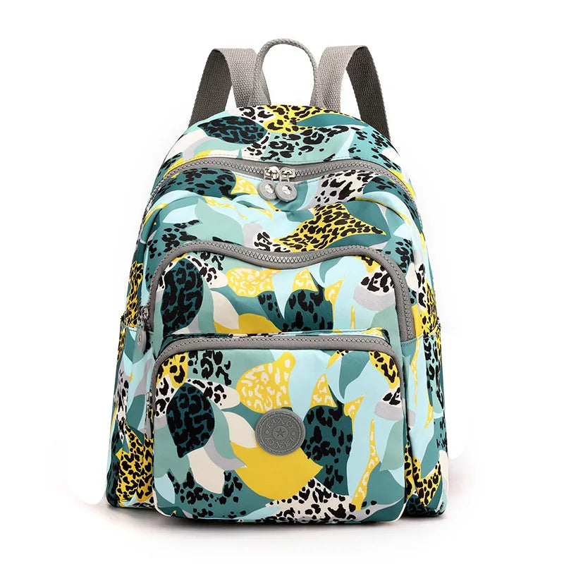 Sac à dos imprimé pour femmes voyage haute capacité étanche collège sac à dos à la mode femmes ordinateur portable sacs d'école fille mignonne