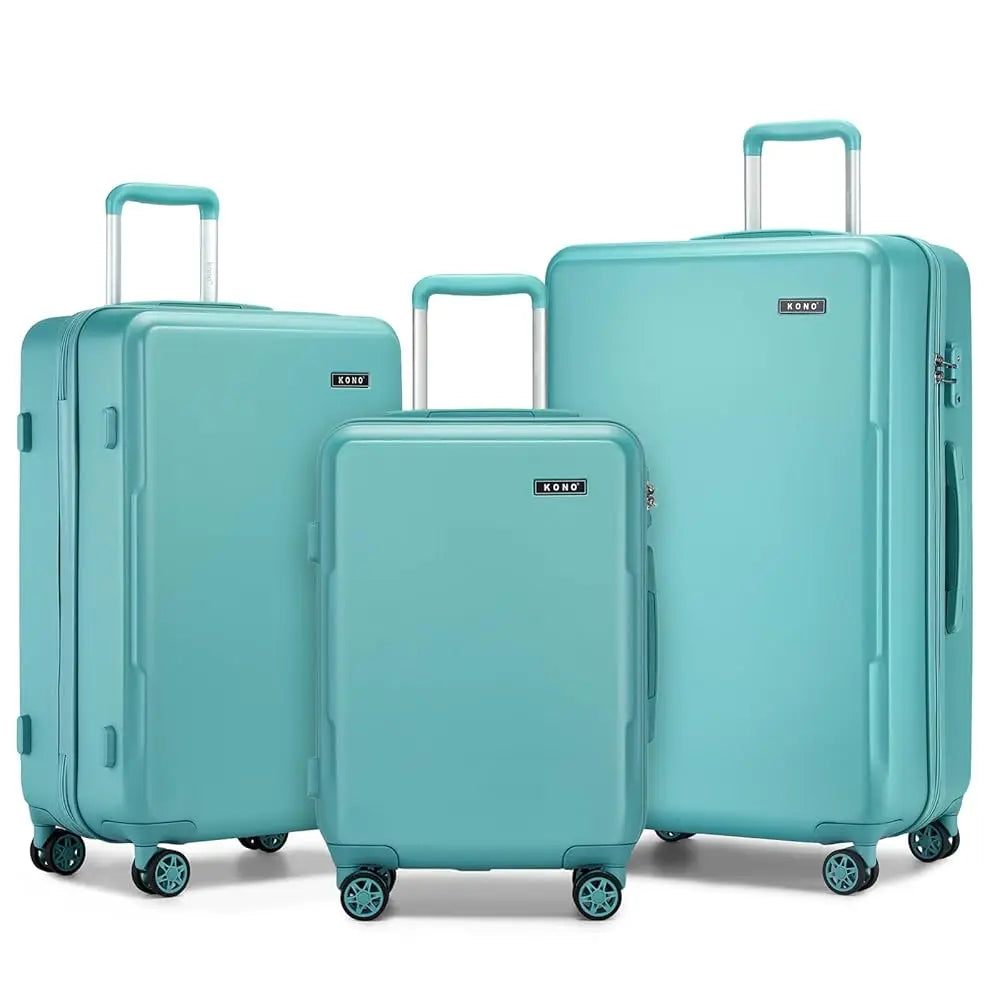 Lightweight, hard-shell suitcase, 3 pieces