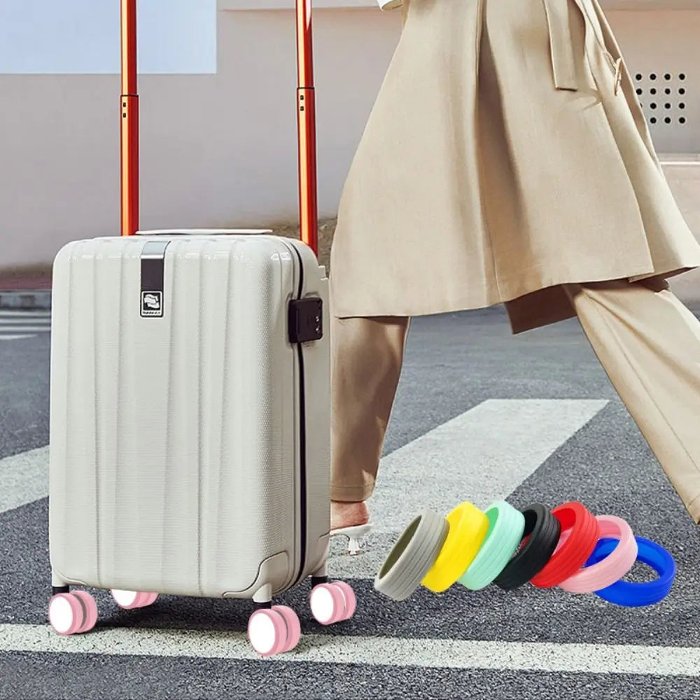 Protecteur de roues en silicone pour bagages et valises