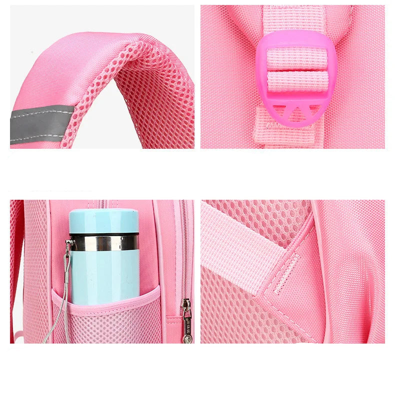 Ergonomic backpack for primary school students