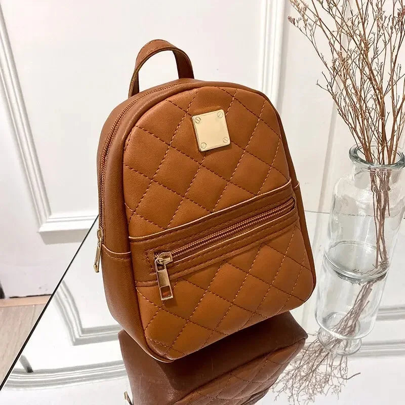 Women's PU Leather Backpack