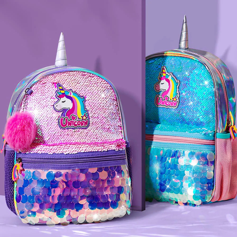 Sac de maternelle et école primaire, paillettes