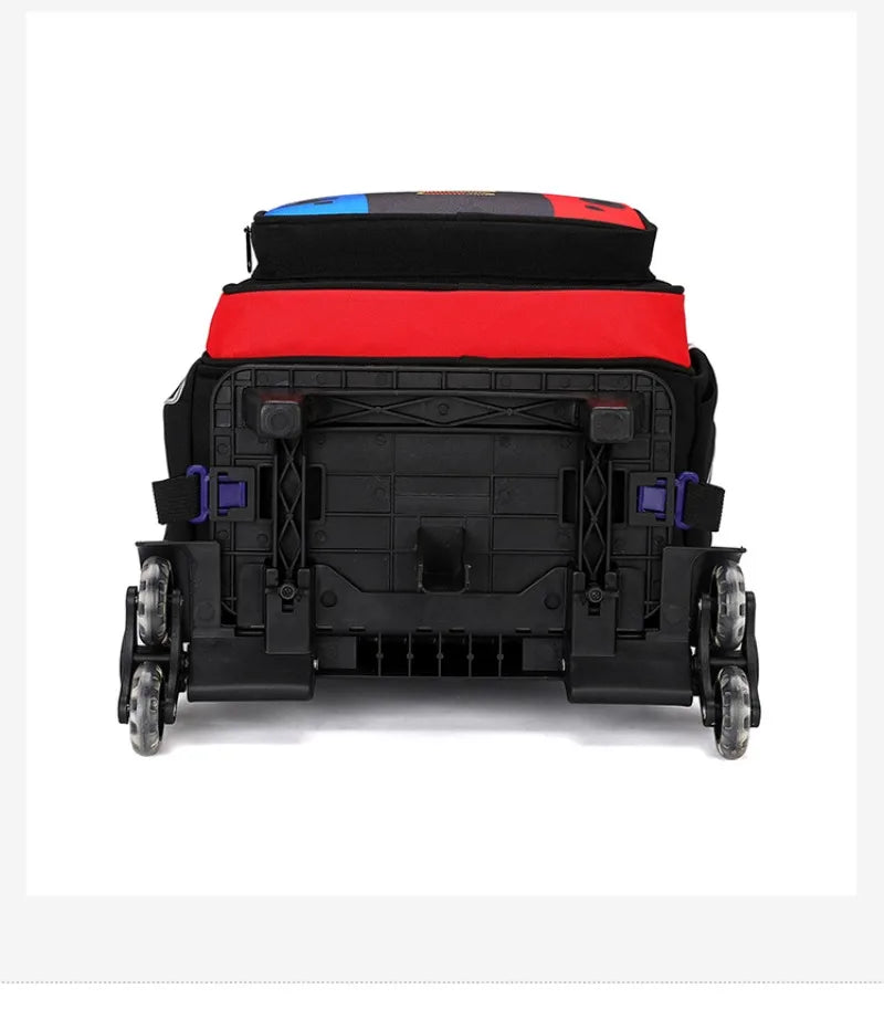 Sac d'école, Trolley avec console de jeu