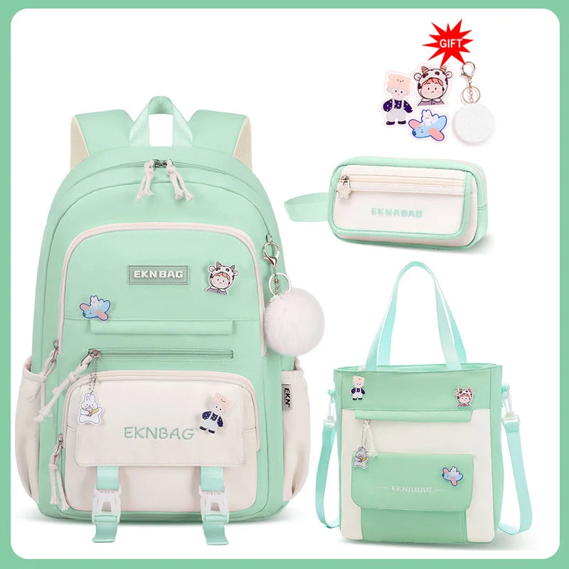 ensemble de sac a dos vert