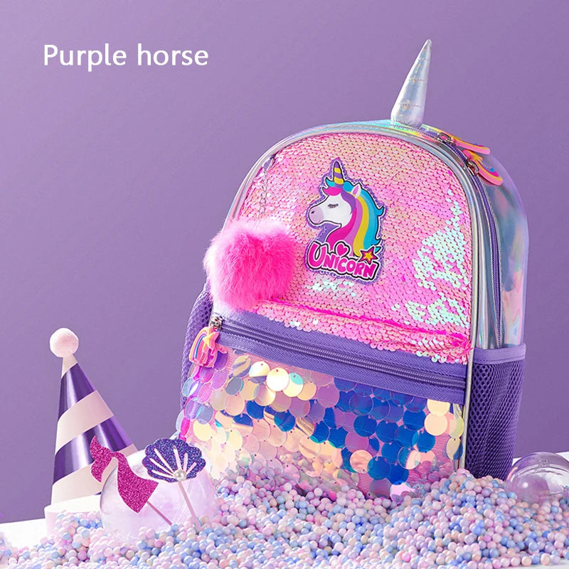 Sac de maternelle et école primaire, paillettes
