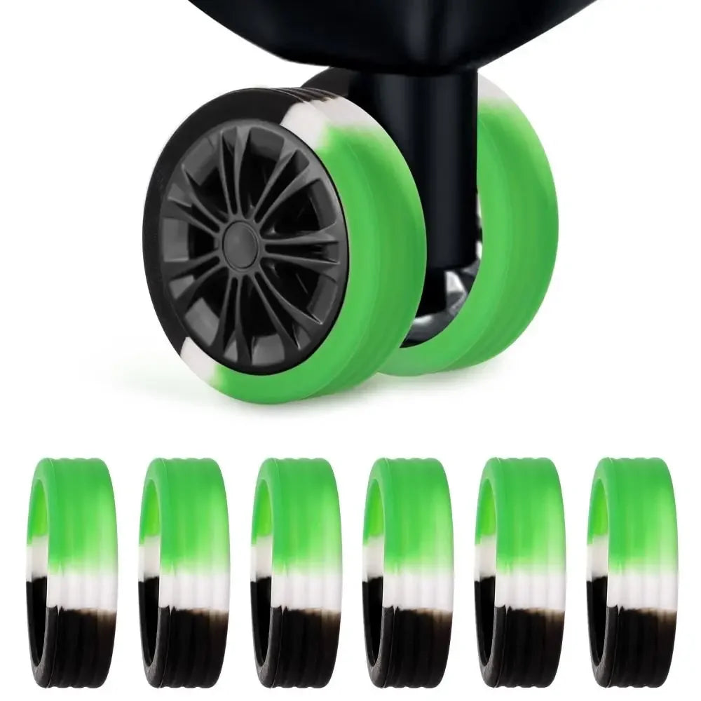 Protecteur de roues en silicone pour bagages et valises