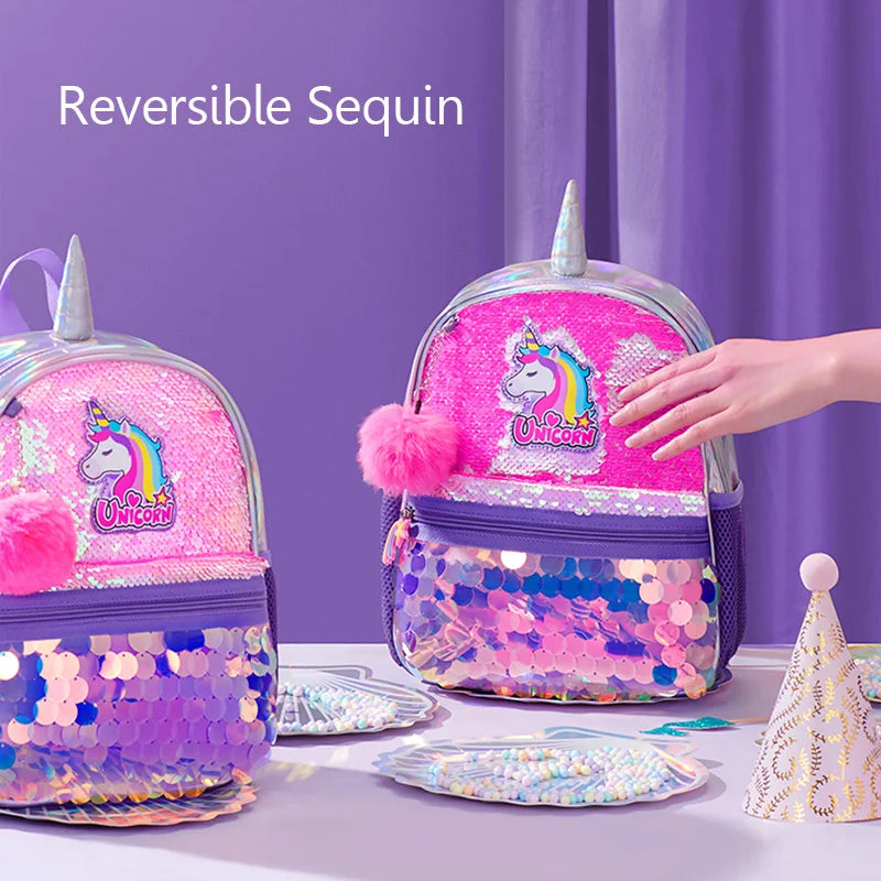 Sac de maternelle et école primaire, paillettes