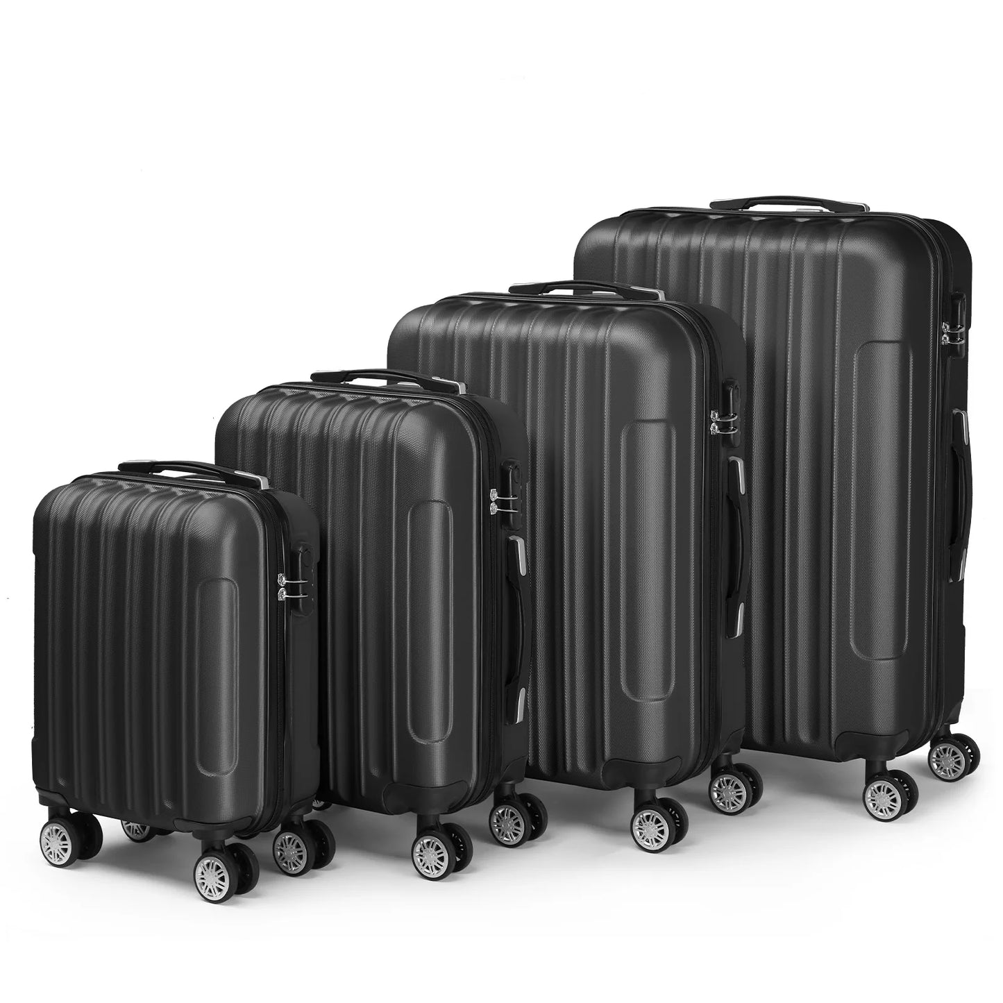 Bagages ABS protégés par les coins, 4 pièces