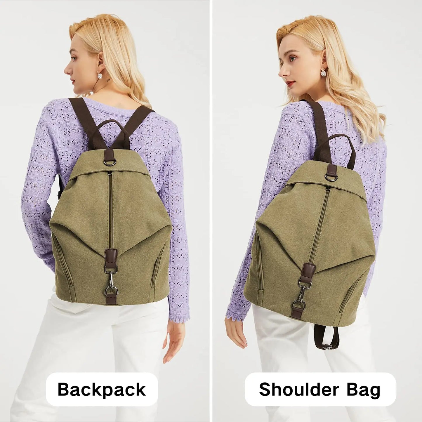 Sac à dos en toile pour voyage