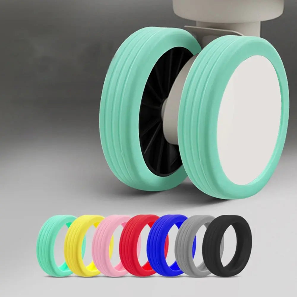 Protecteur de roues en silicone pour bagages et valises