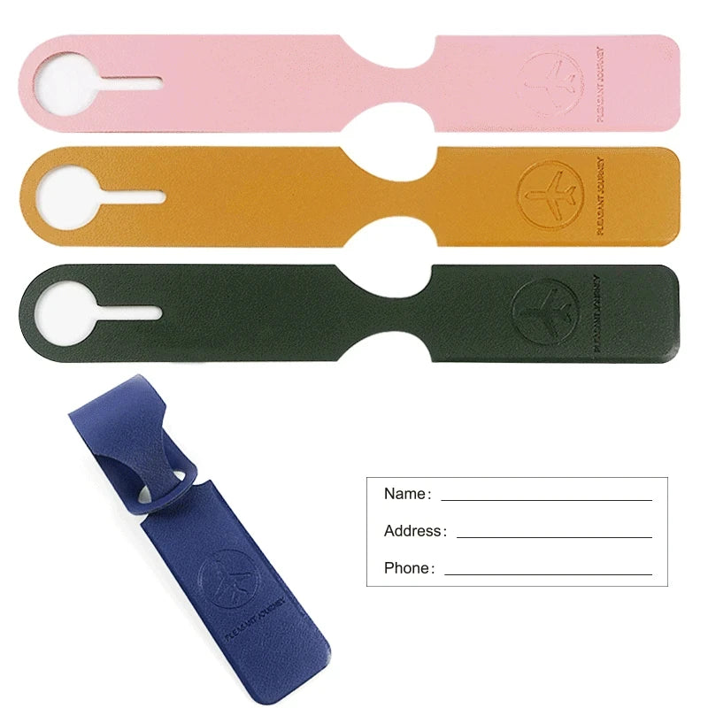 identifiant de valise à bagages créatif, support d'identification,