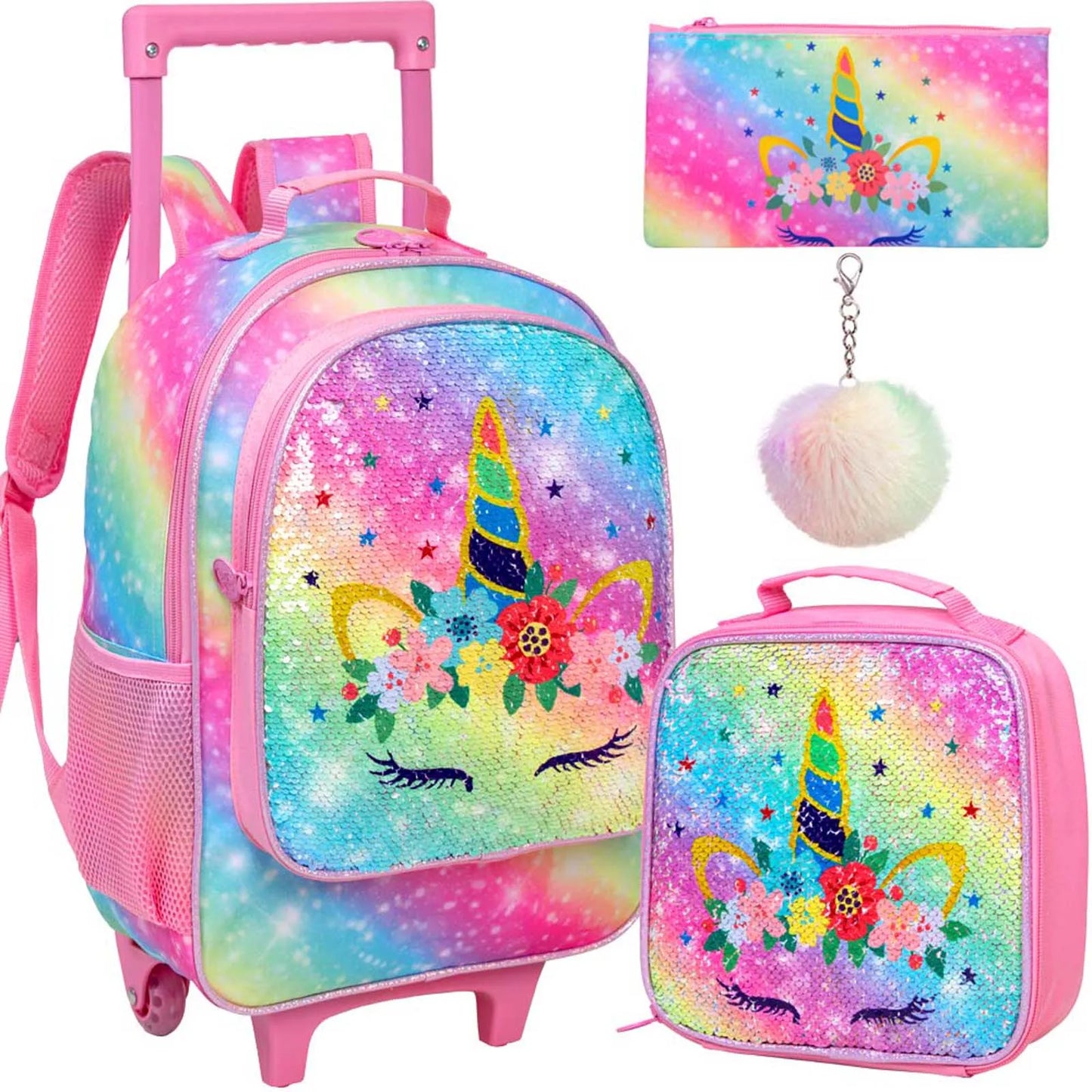 sac d'école licorne
