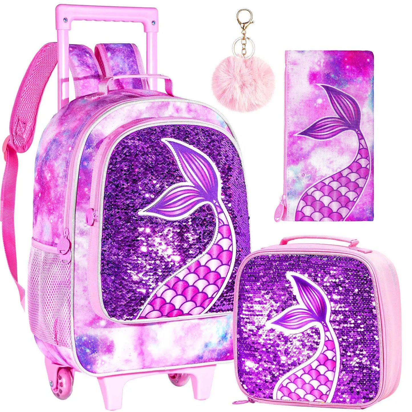 sac d'école à roulettes