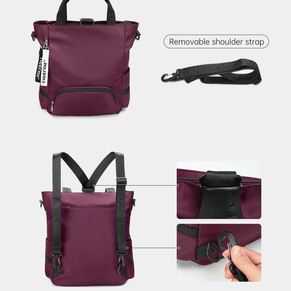 sac fourre-tout de loisirs, sac initié, sac léger, sac de lycée, sac à main pour fille, femme